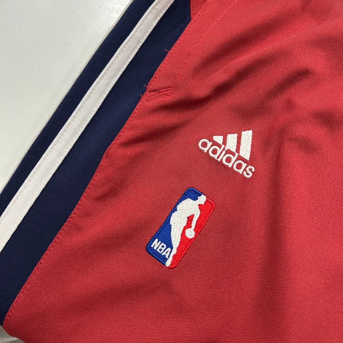 [S] 아디다스 NBA 버튼 트랙 팬츠 레드 A259 상품이미지7