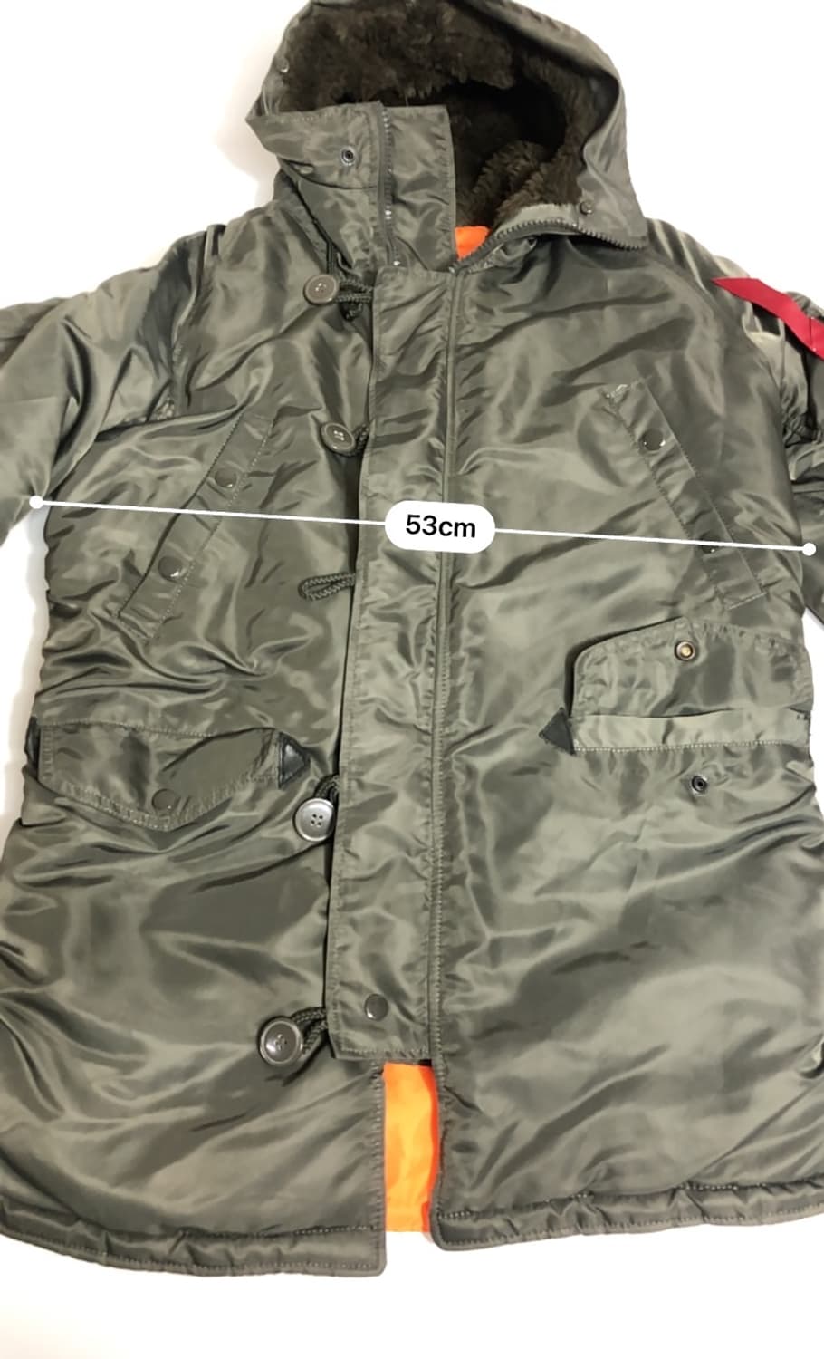 알파인더스트리 야상 점퍼 국내m 상품이미지7