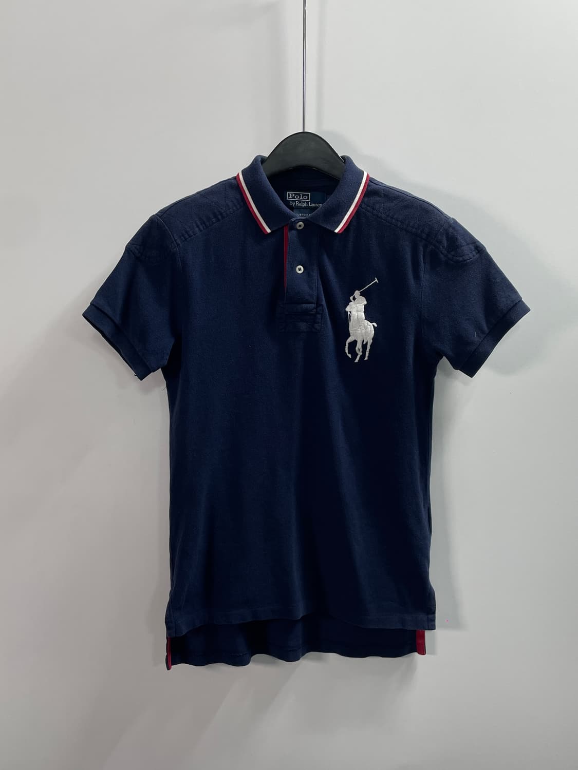 폴로 랄프로렌 빅포니 네이비 반팔 카라티 (on.521) 상품이미지1