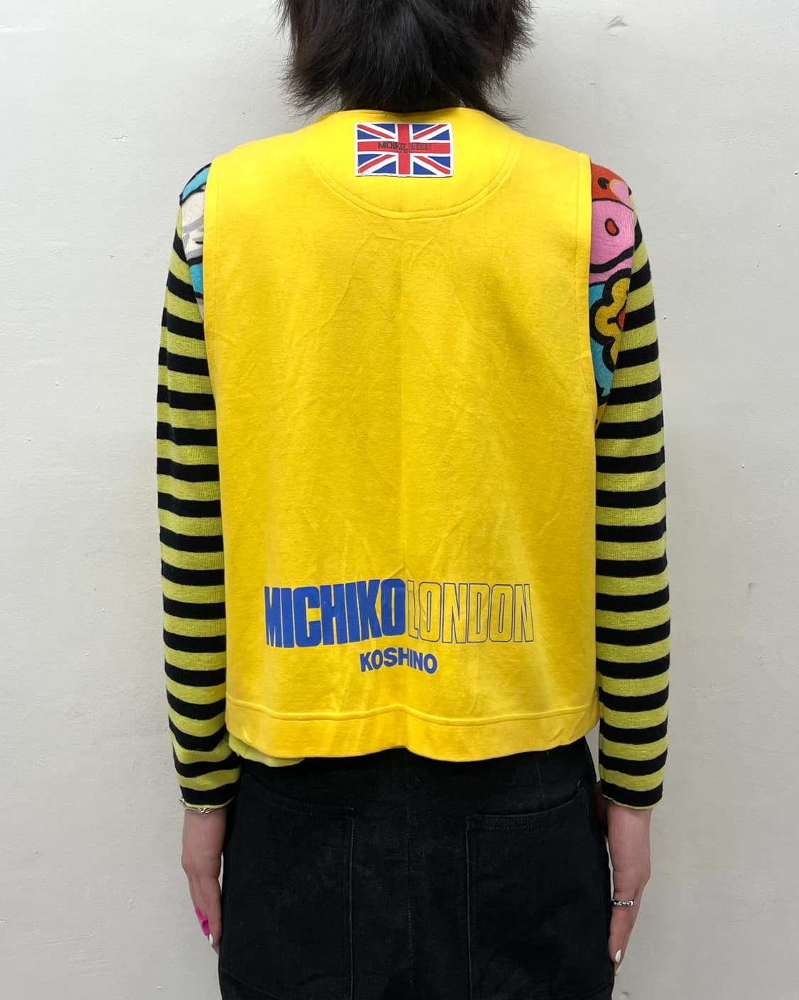 Union Jack Yellow Cotton Vest 상품이미지1