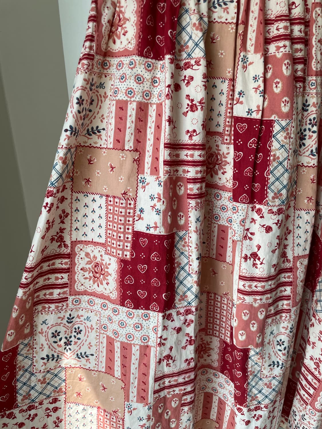 패치워크 스커트(사각패치스커트) 상품이미지7