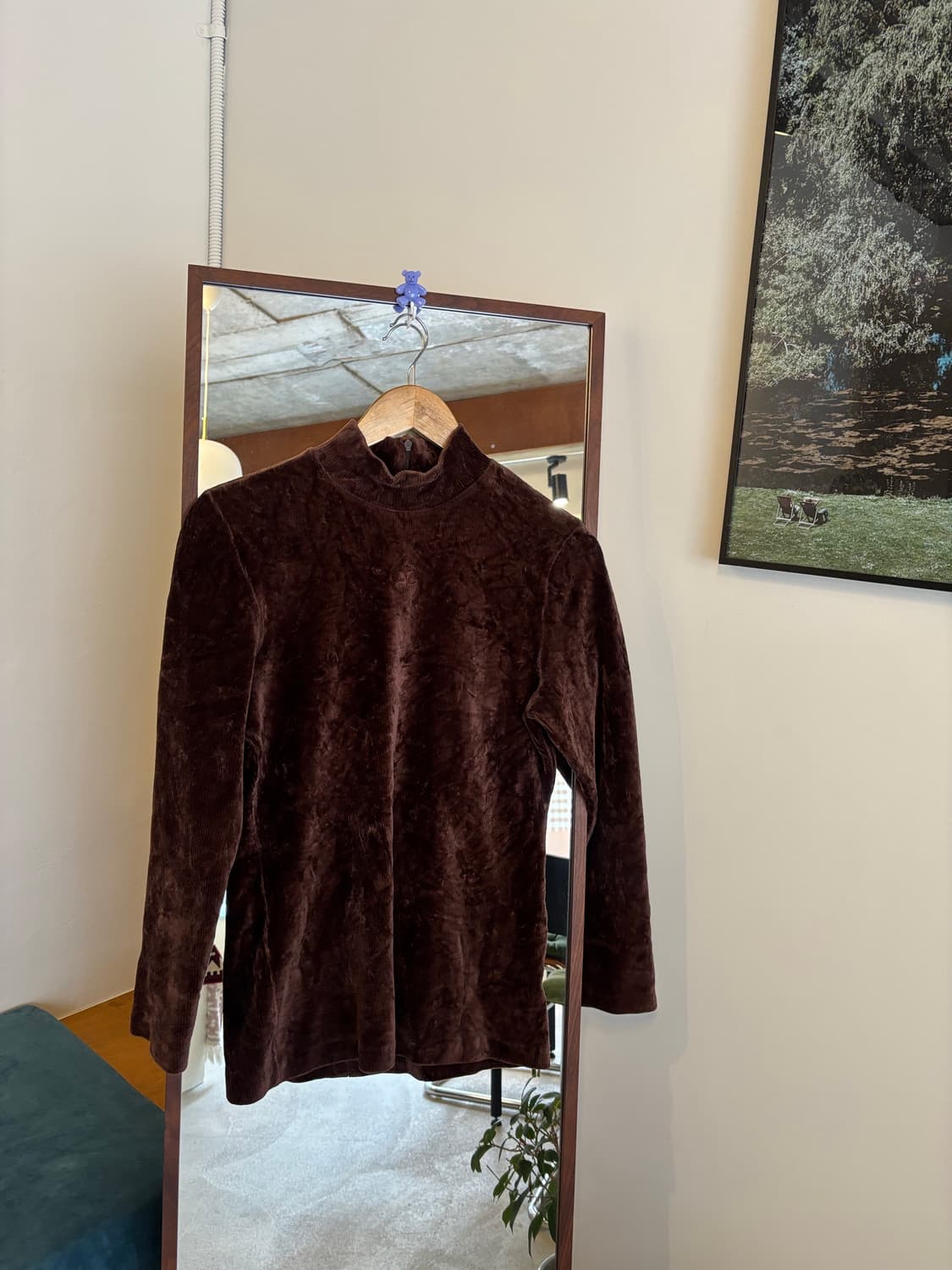 꾸레쥬 코듀로이 긴팔티 상품이미지1