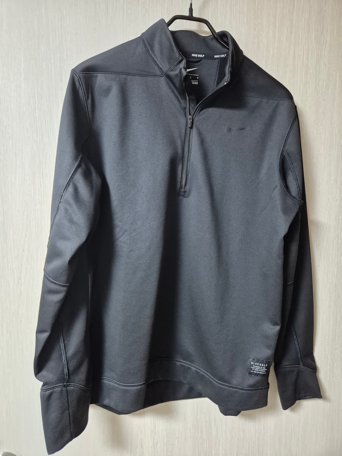 나이키 골프 블랙 하프집업 써마 레펠 긴팔 100 상품이미지3