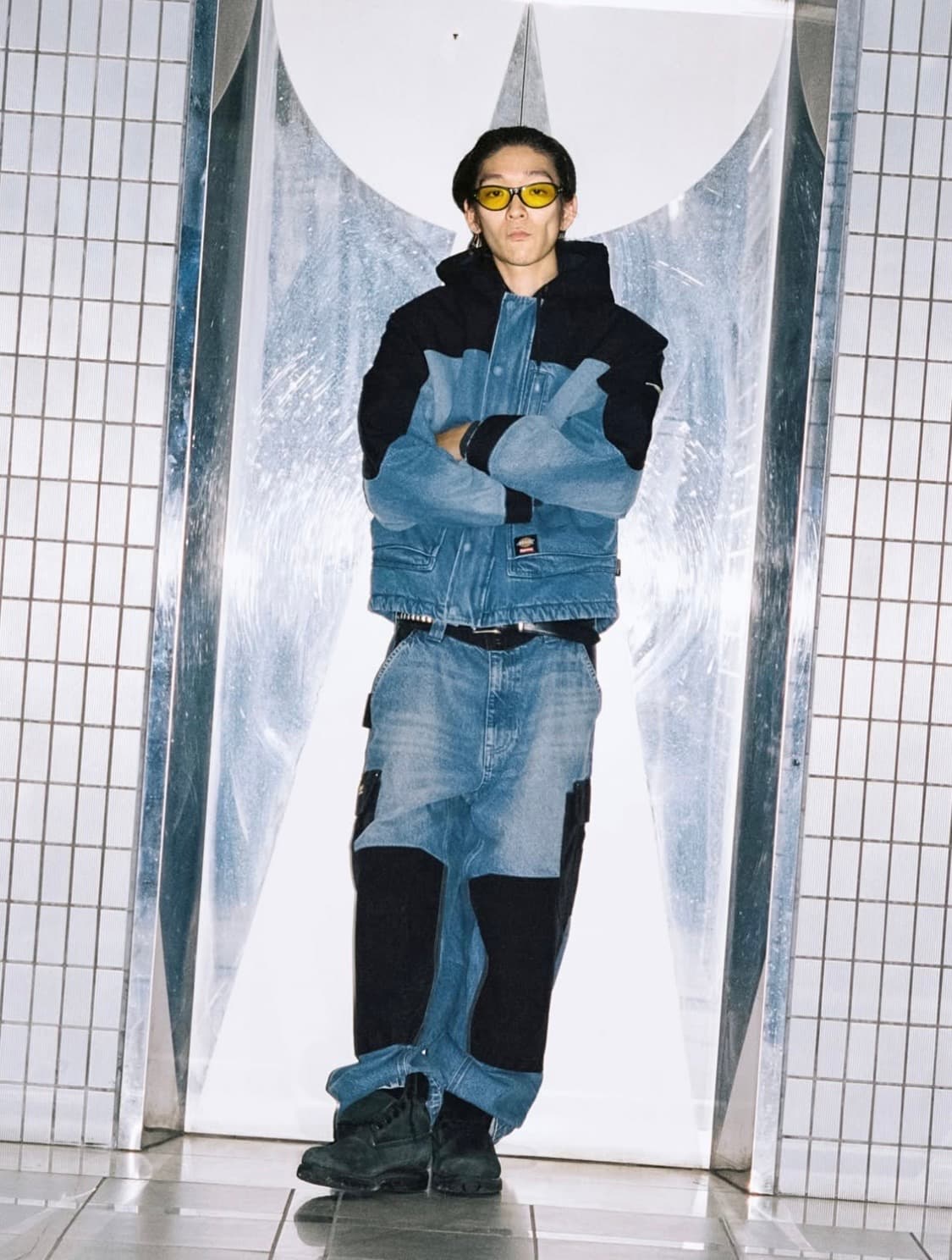 M) 슈프림 디키즈 25FW 코듀라 후드 워크자켓 상품이미지2