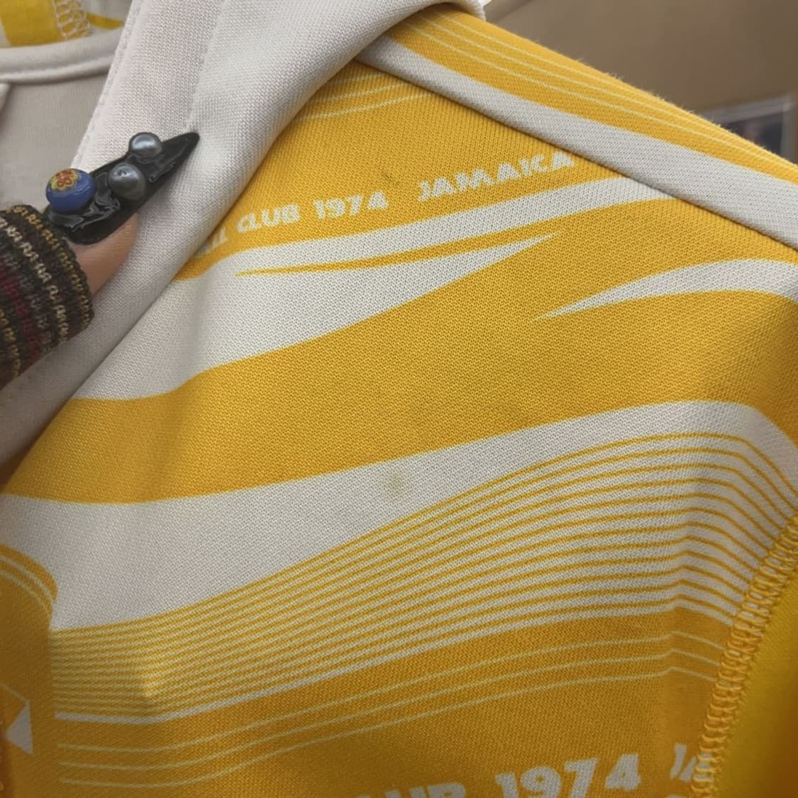 아디다스 올드스쿨 희귀 자메이카 져지 후드집업 100 C08787 상품이미지5