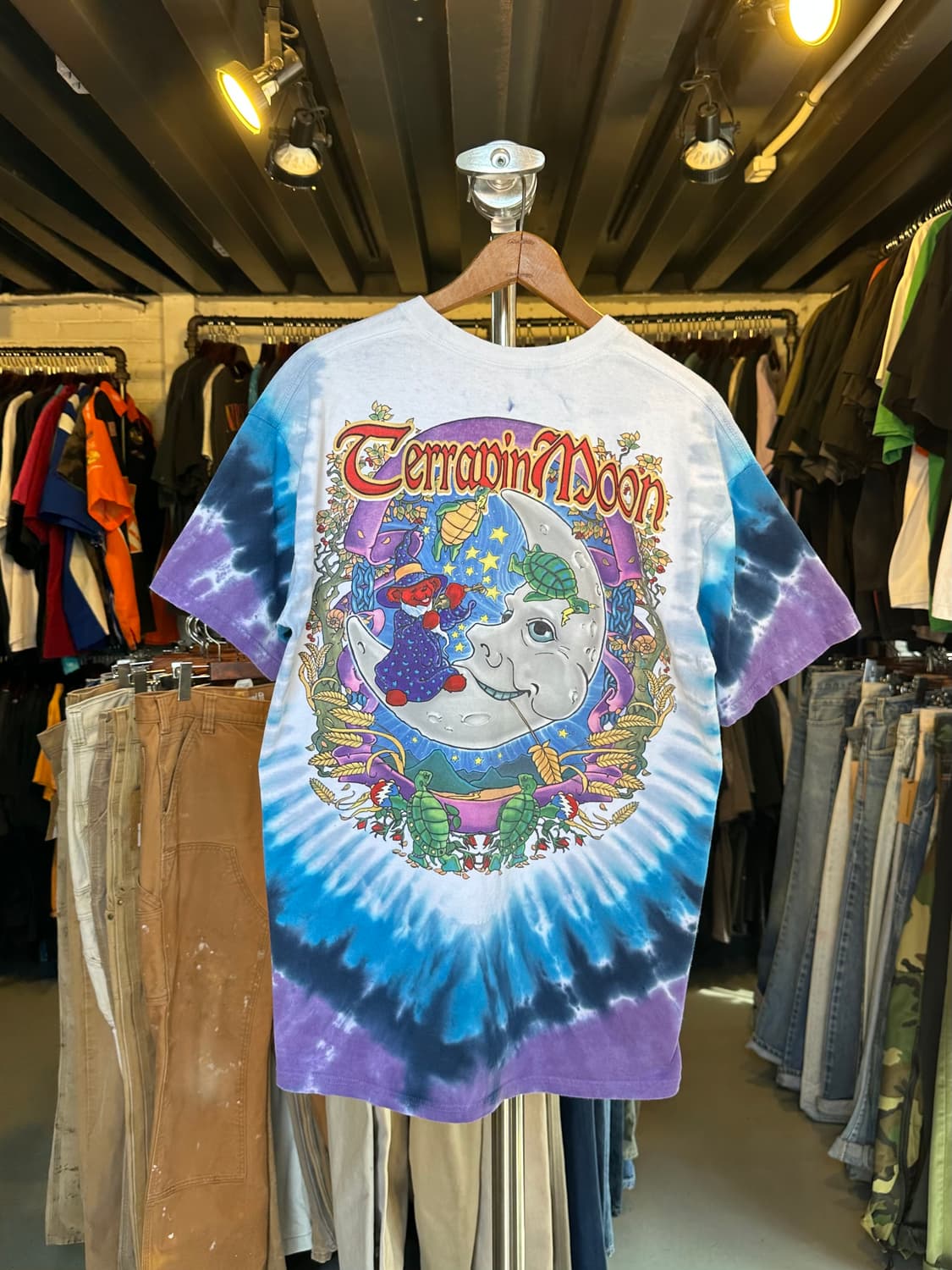 그레이트풀 데드 락밴드 2000 프린팅 티셔츠 상품이미지2