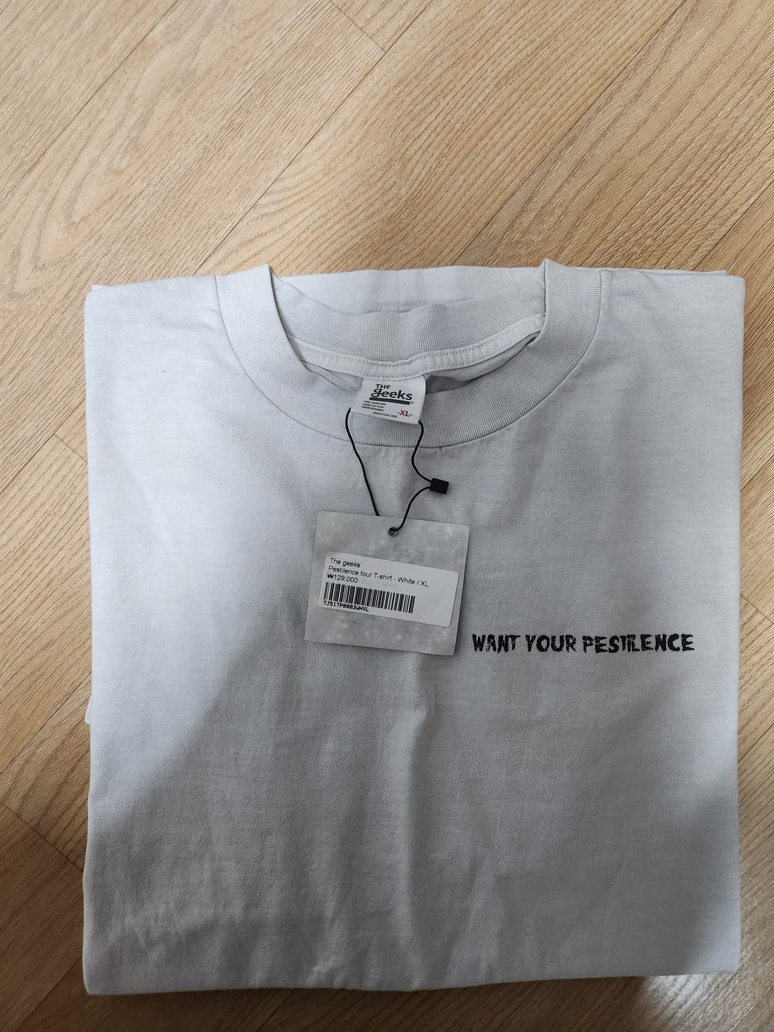 더 긱스 반팔 새상품 XL 판매 상품이미지3