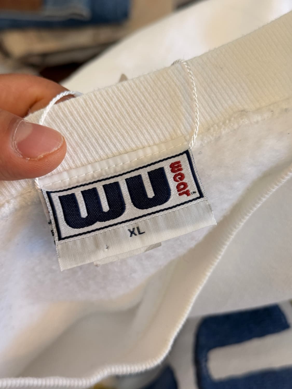  90s wu wear 우웨어 우탱클랜 usa 스웻셔츠 xl 상품이미지4
