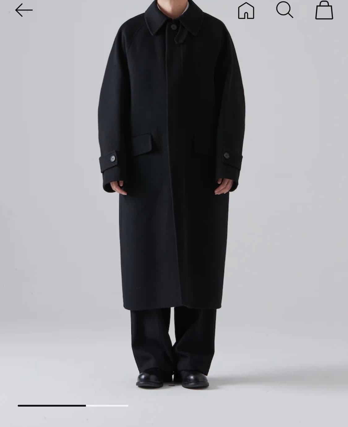 (새상품) roliat 로리엣 발마칸 코트 팝니다. 149만->70만 상품이미지2