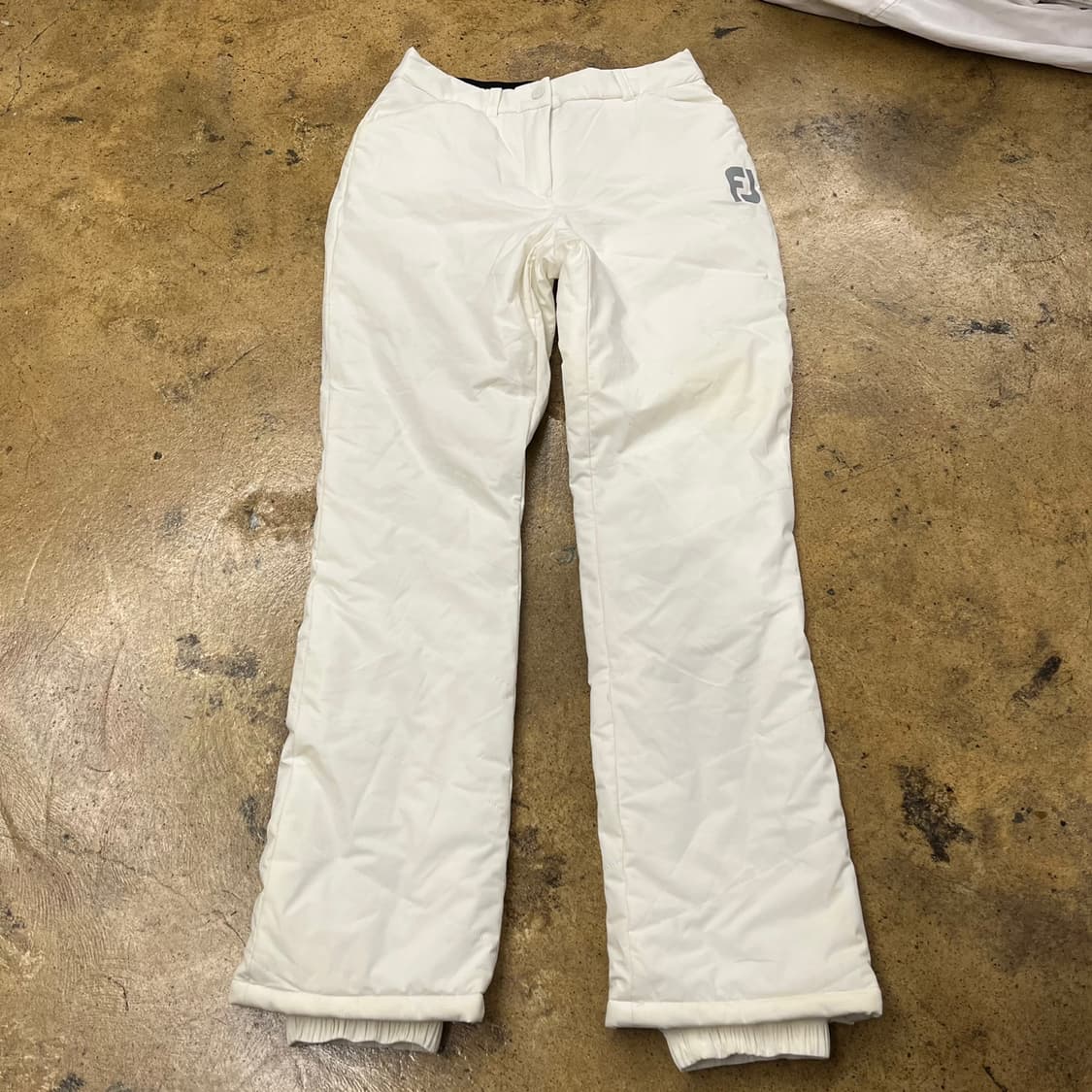 [정품/XS] 풋조이 골프 바지 화이트 b19 상품이미지2