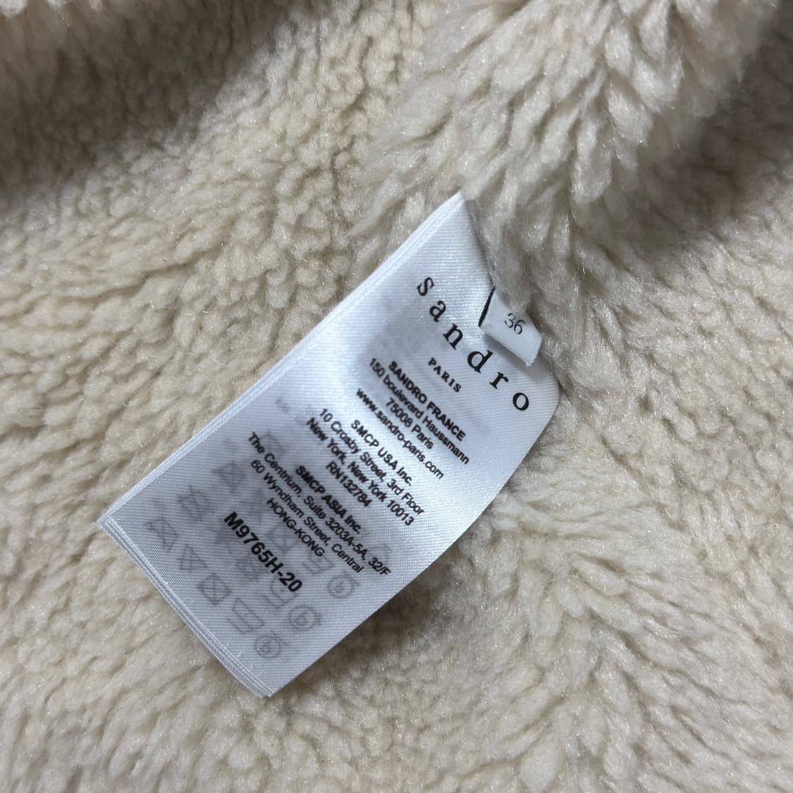 산드로 미드 야상 자켓 점퍼 상품이미지6