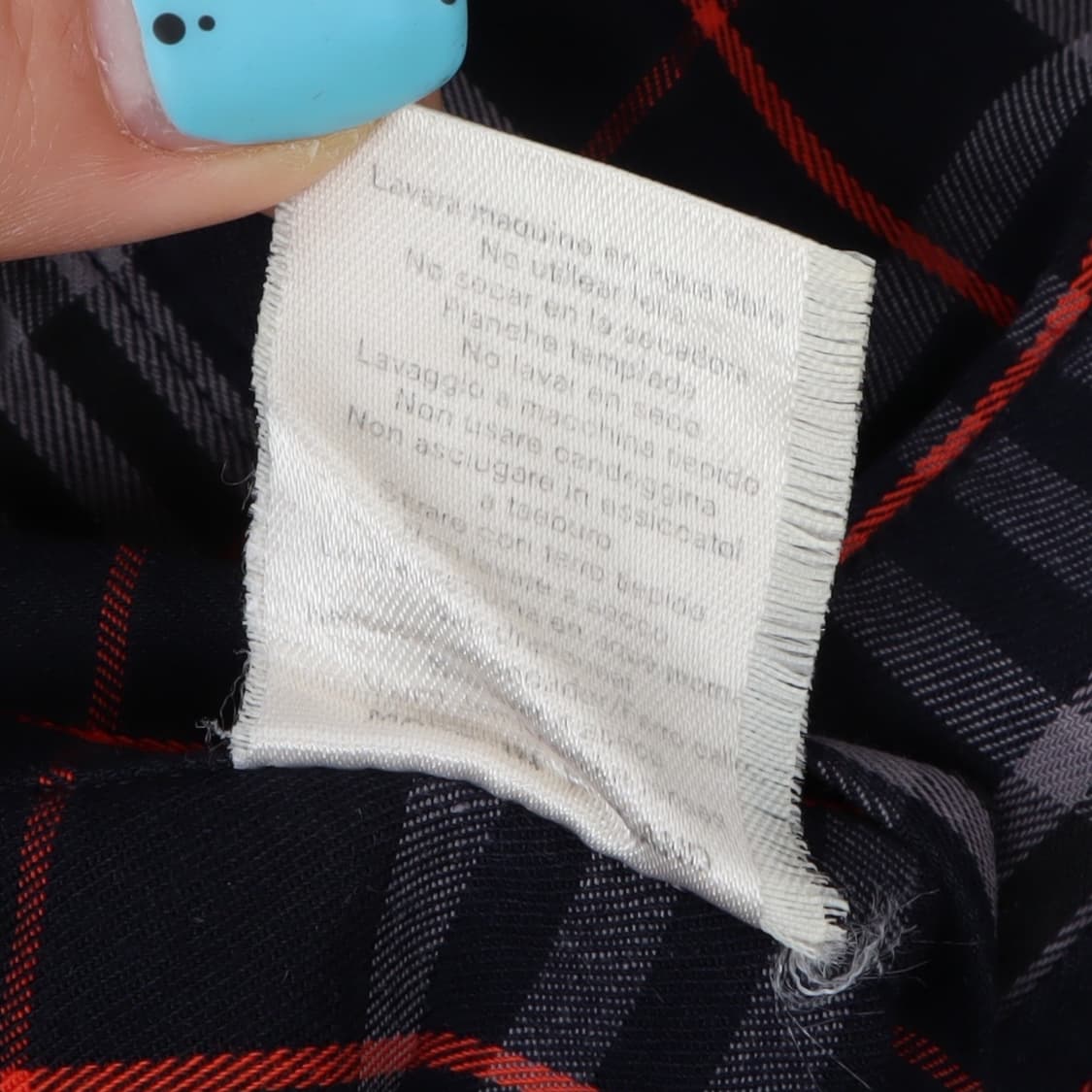 버버리 네이비 노바체크 포켓로고 셔츠 상품이미지10