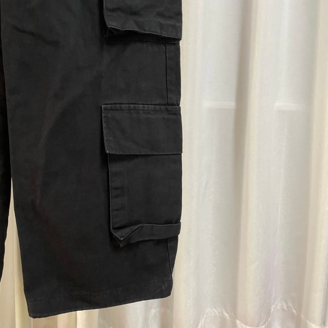 블랙 카고 투웨이 조거팬츠  상품이미지8