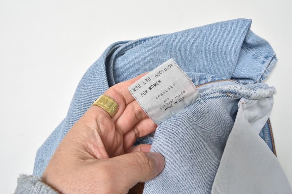 00S USA 리바이스 501 청바지 데님팬츠 30 상품이미지5