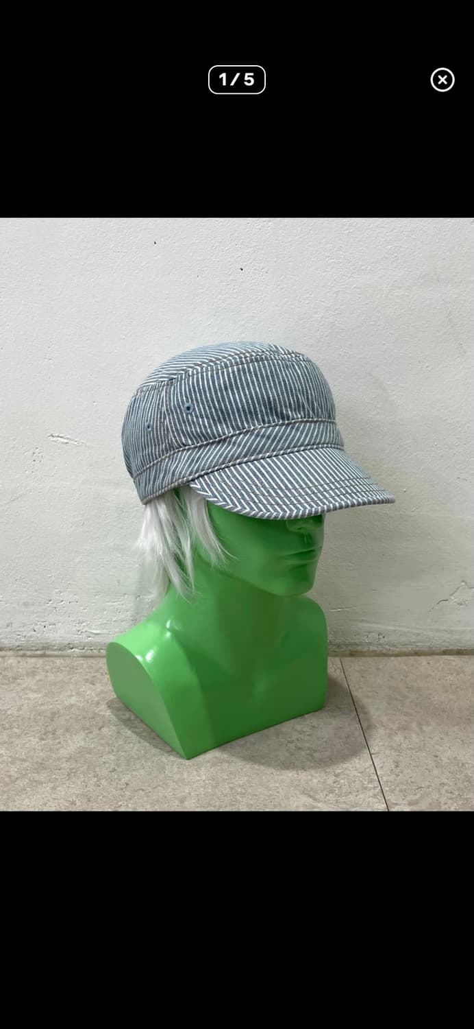 빈티지 스트라이프 밴딩캡 상품이미지2