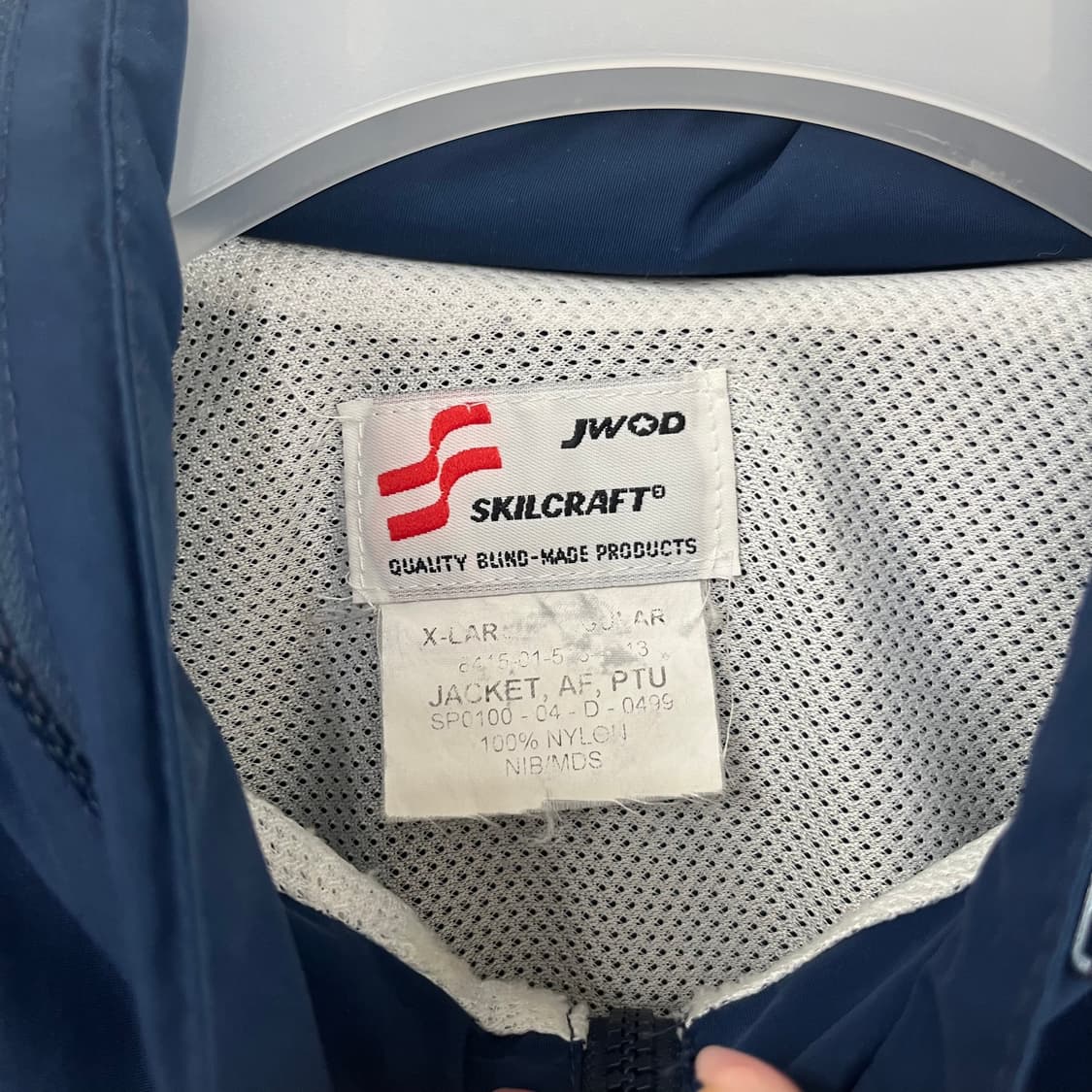 U.S Airforce IPFU 미공군 바람막이 자켓 상품이미지6