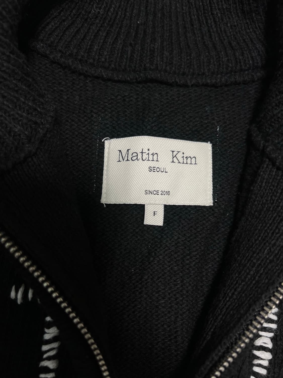 마뗑킴 니트집업 상품이미지2