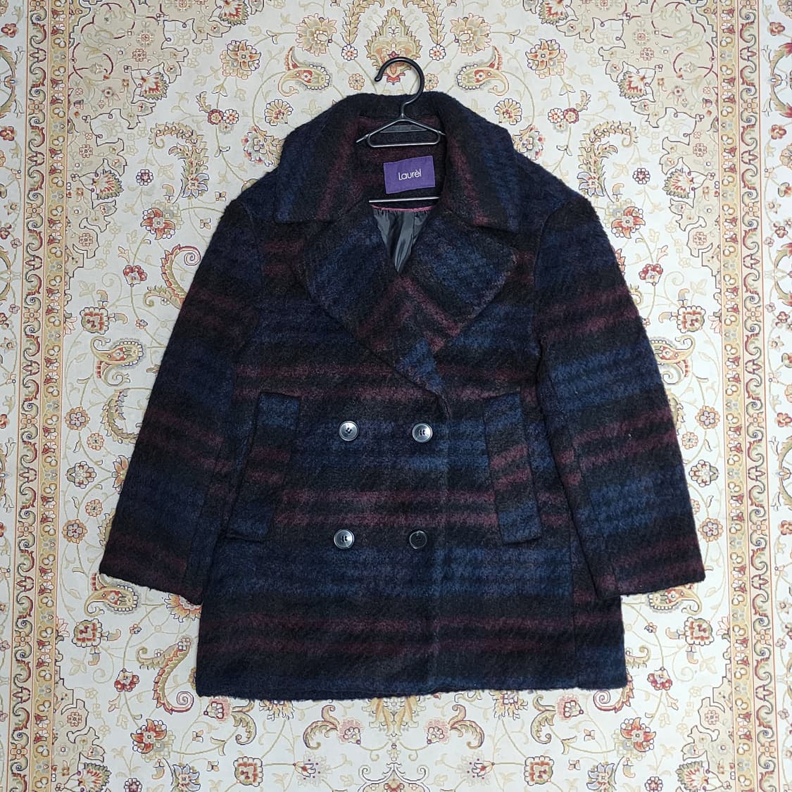 라우렐 여성 울혼방 오버핏 코트 55 상품이미지1