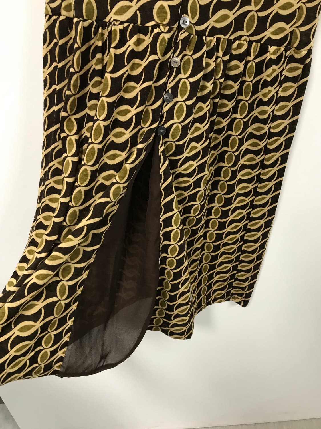 빈티지 레이어드 패턴 원피스 상품이미지5