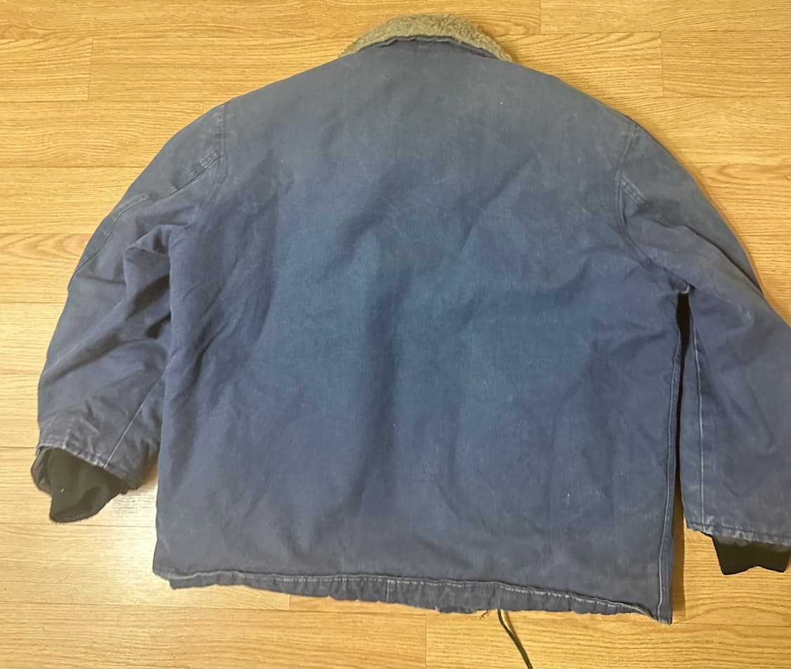 80s 스피왁 골든플리스 n-1 덱 자켓 L usa 상품이미지3