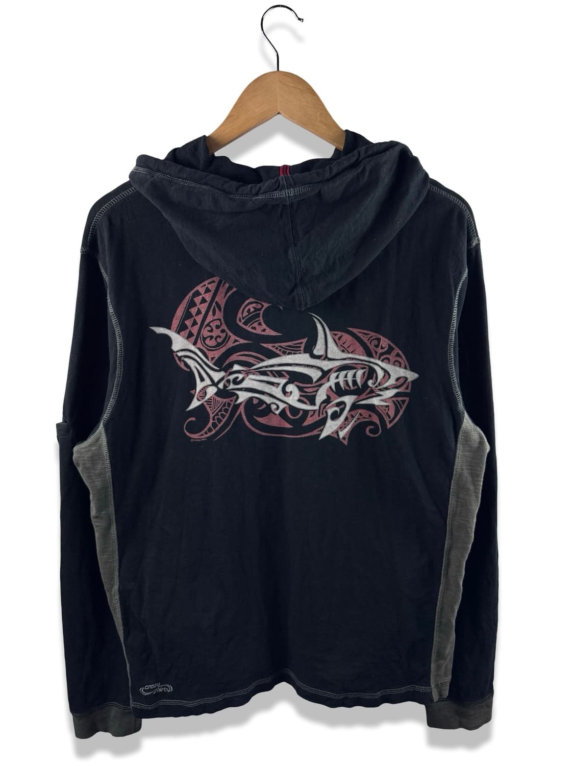 JPN Y2K 하와이안 프린팅 후드집업1823 상품이미지1