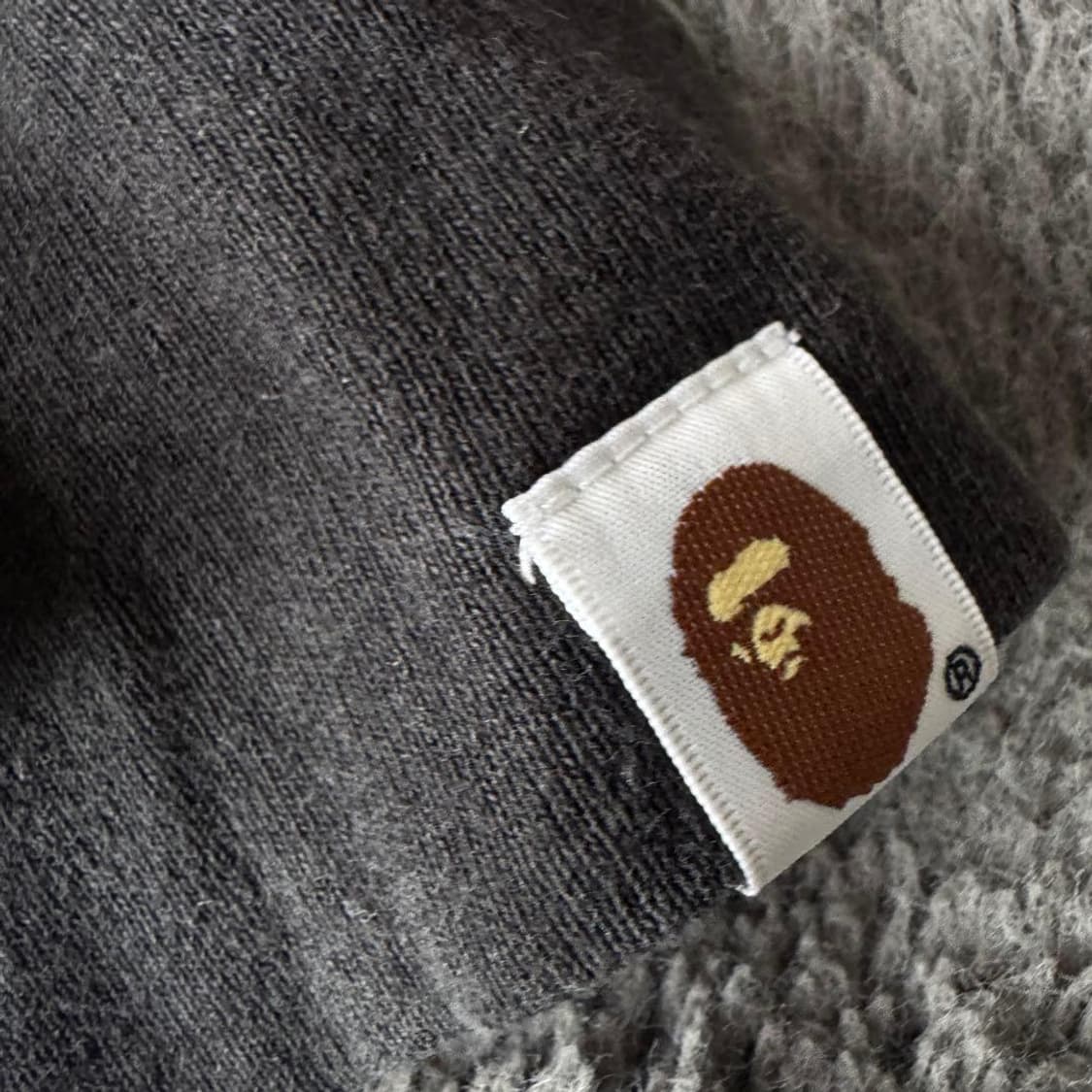 베이프 고 에이프 포인터 롱슬리브 티셔츠 블랙 상품이미지4