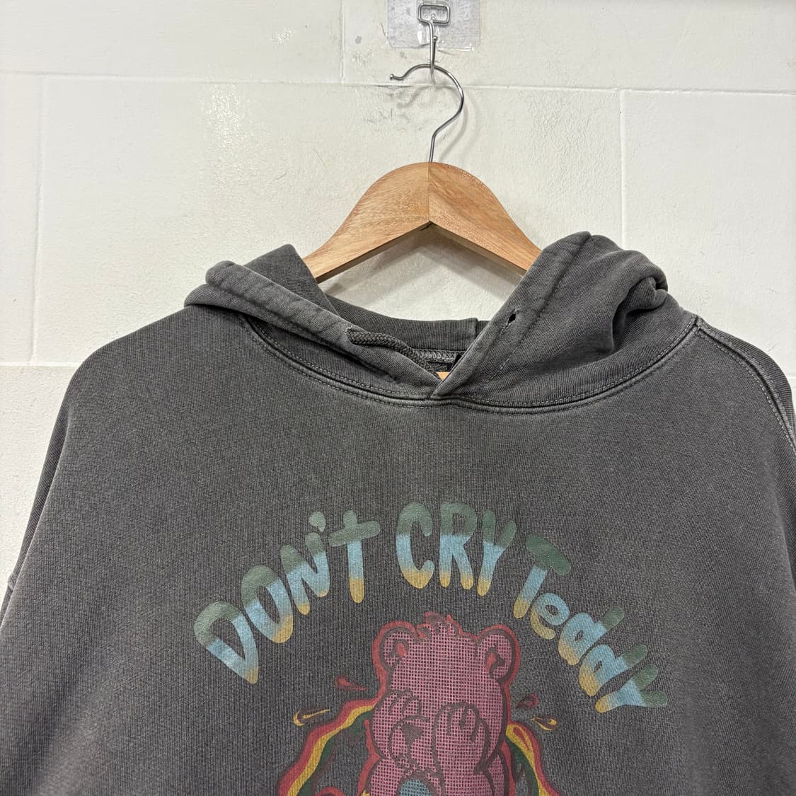 꼼파뇨 던크라이 테디 피그먼트 후드티 상품이미지2