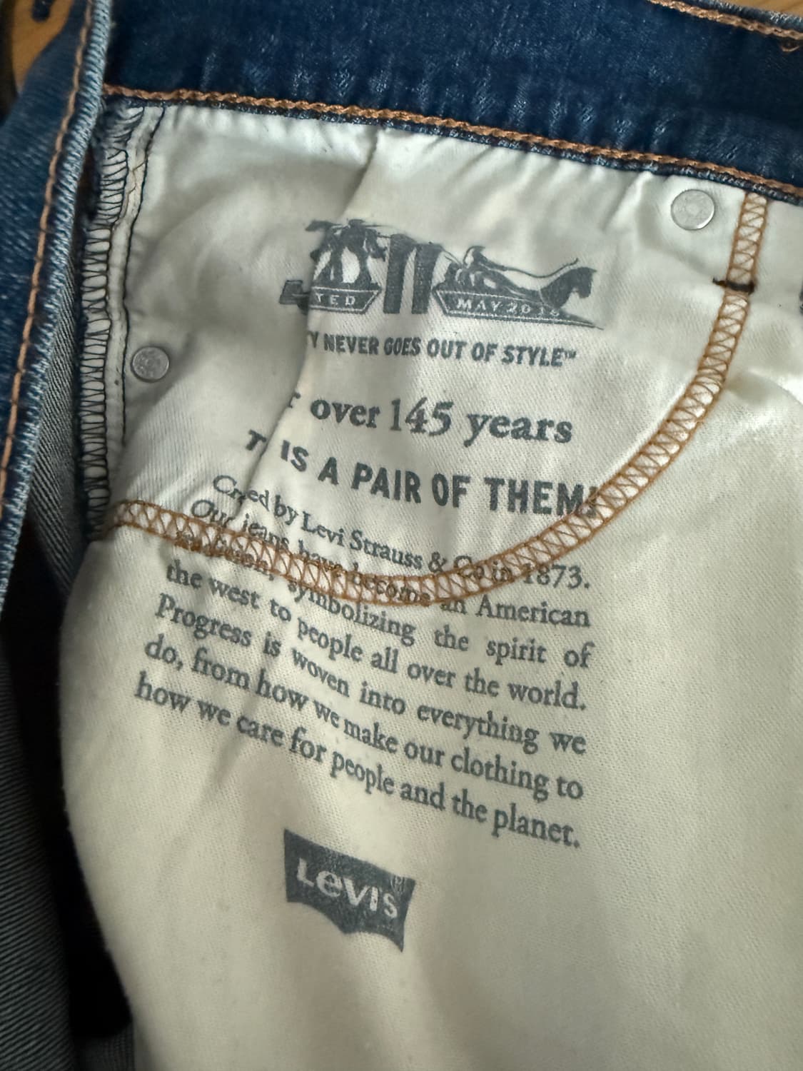 리바이스(Levi's) 512 데님 팬츠 상품이미지7