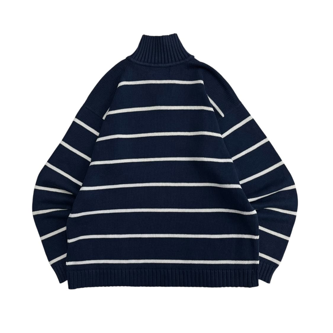 폴로 랄프로렌 소라포니 화이트 단가라 딥블루 pk 니트 90 상품이미지3