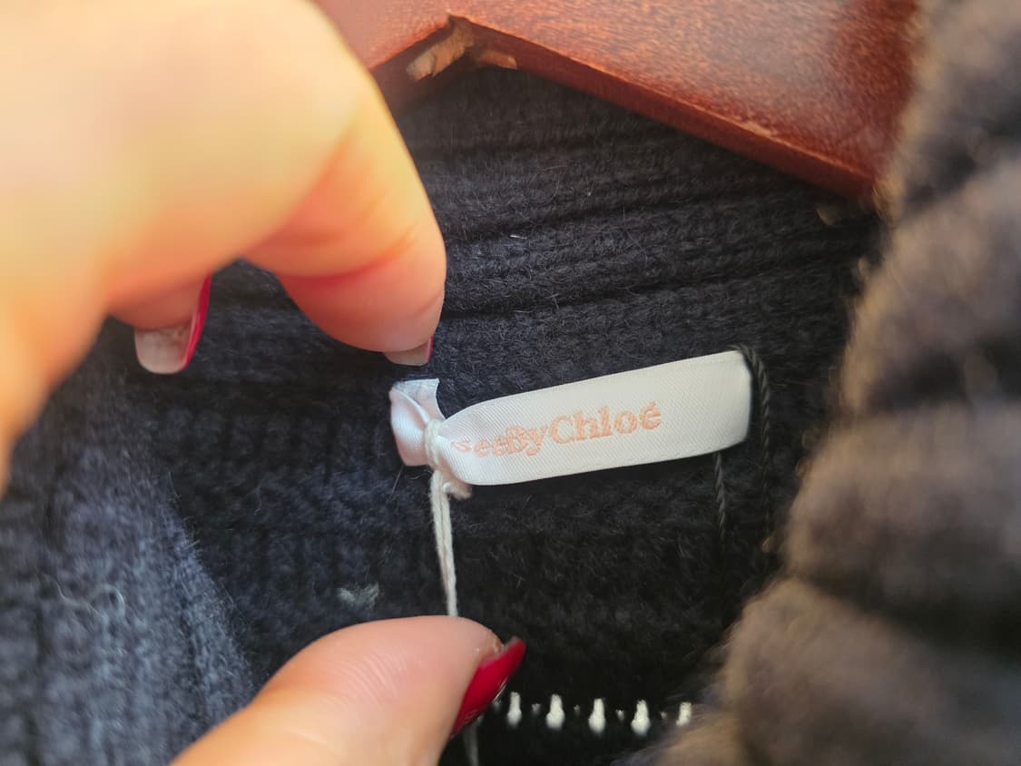 씨바이 끌로에 정품니트자켓 상품이미지7