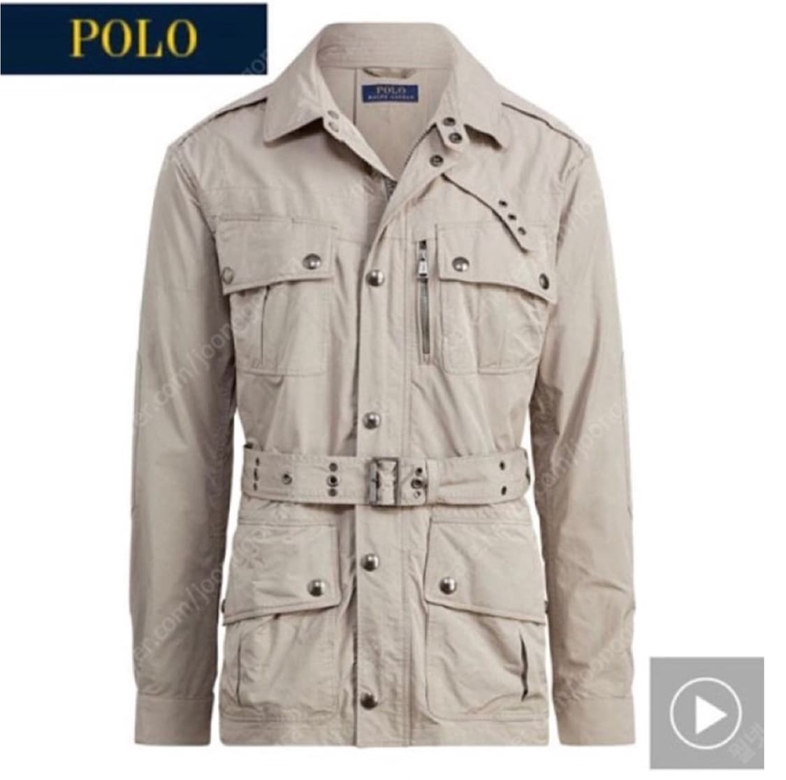 폴로 랄프로렌 남성 벨트드 자켓 상품이미지1