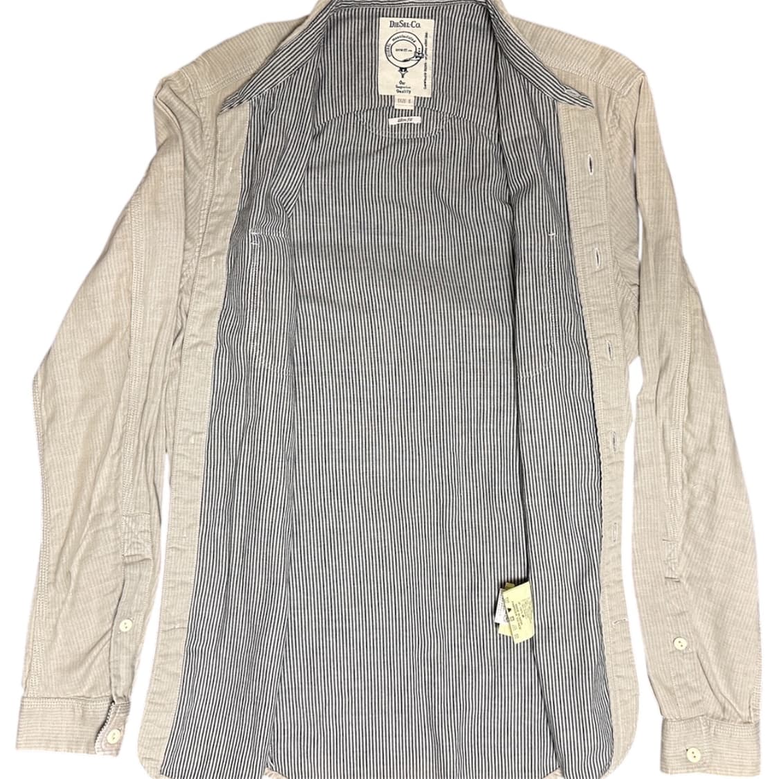 디젤 스트라이프 이너 셔츠 상품이미지3