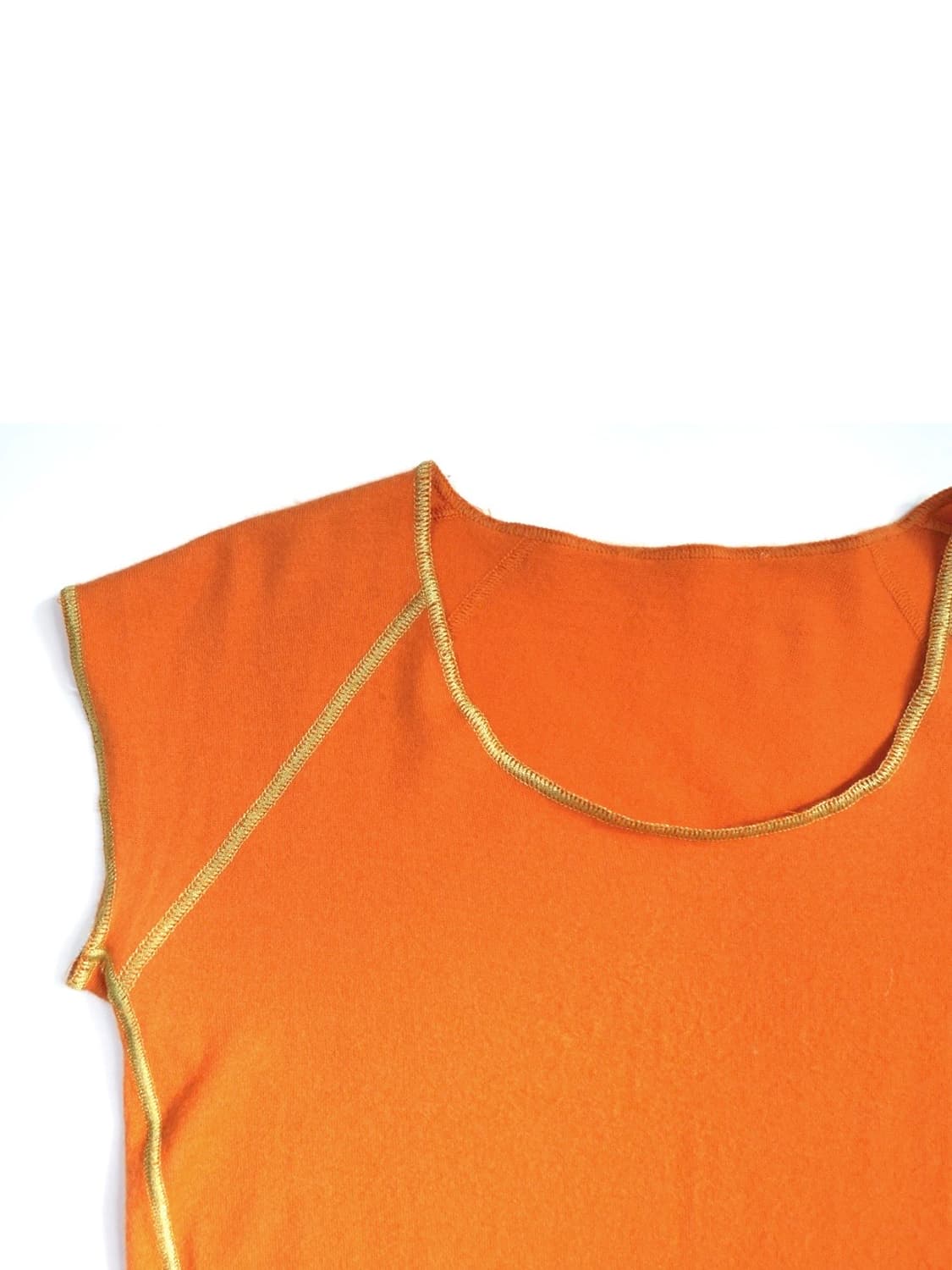 vintage stitch sleeve top 상품이미지3