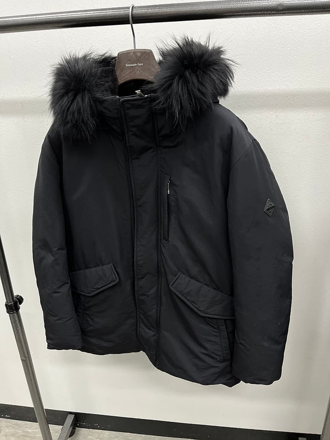 100) 빈폴 BX1 블랙라쿤 구스다운  상품이미지1