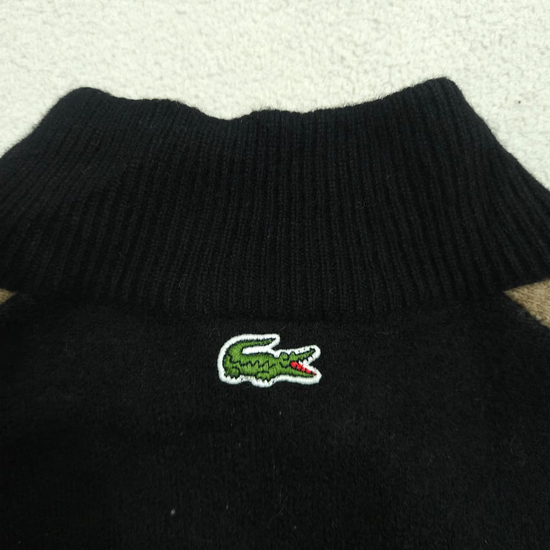 라코스테 울 니트 집업 L 상품이미지4