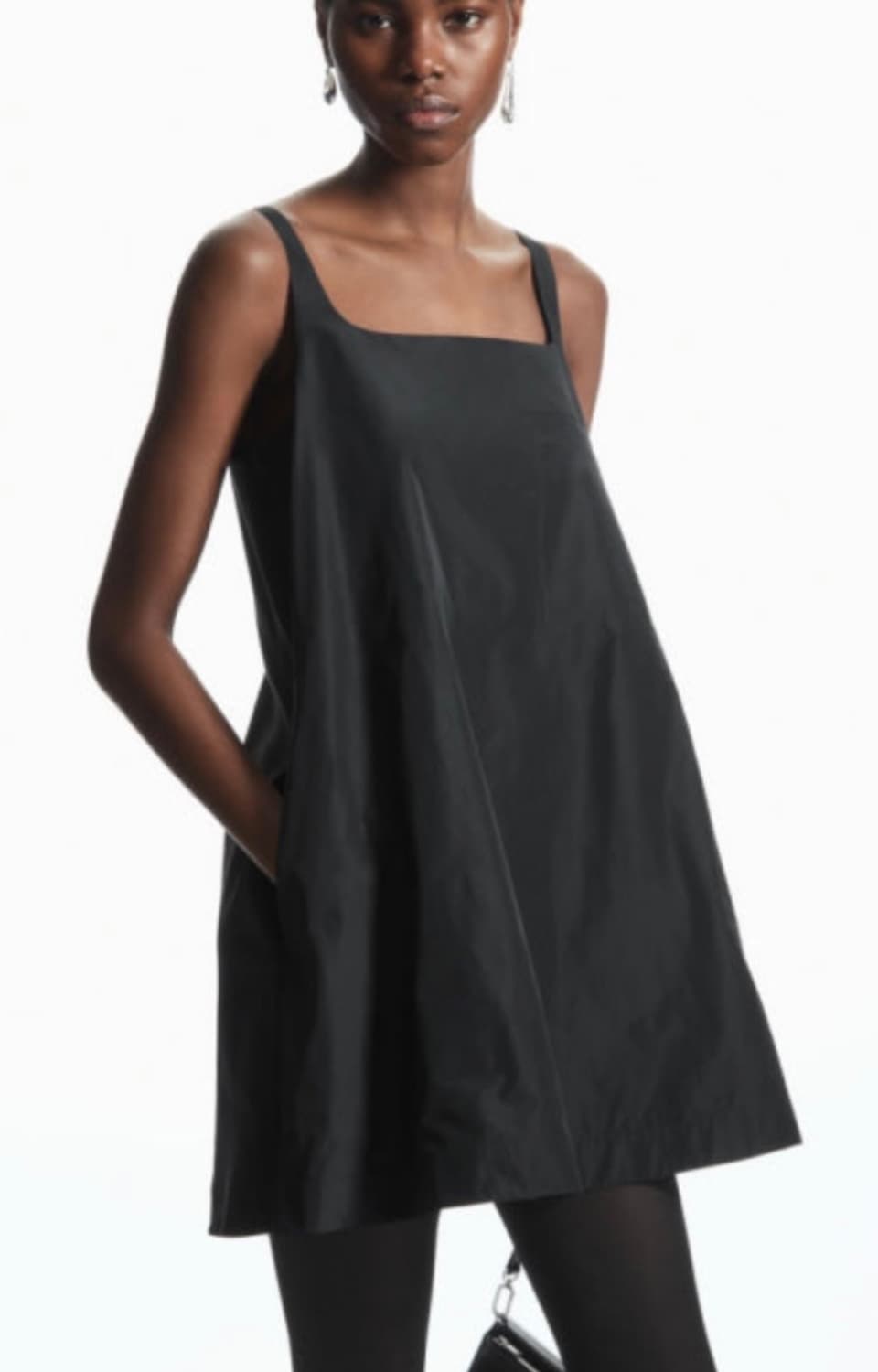 Cos 코스 콘트라스트 패널 미니 원피스 상품이미지1