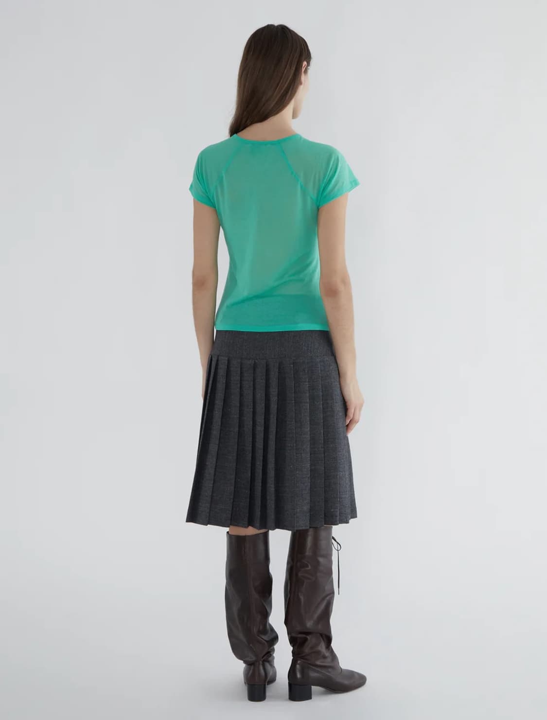 [34,36,38]팔로마울 Plugin 플리츠 스커트 상품이미지6