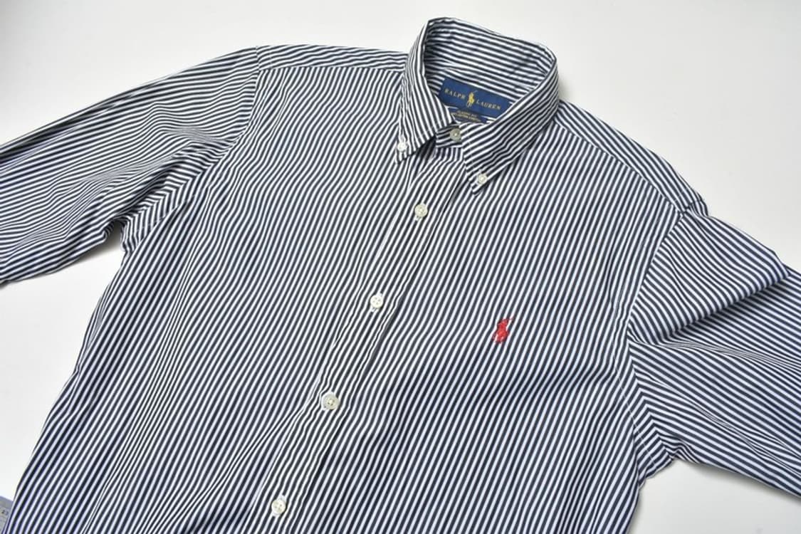 폴로 랄프로렌 큐알 스트라이프 셔츠 S 상품이미지3
