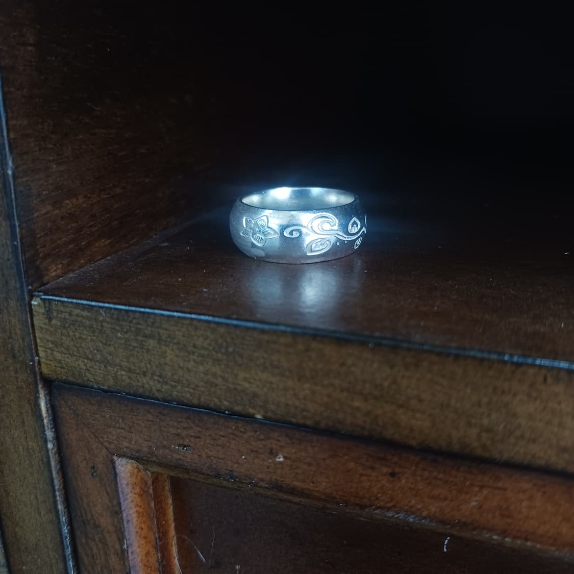 큰별꽃반지 순은99 은가락지 8미리  상품이미지2