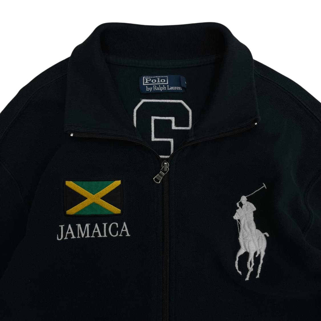 폴로 랄프로렌 빅포니 니트 반집업 XL 상품이미지7