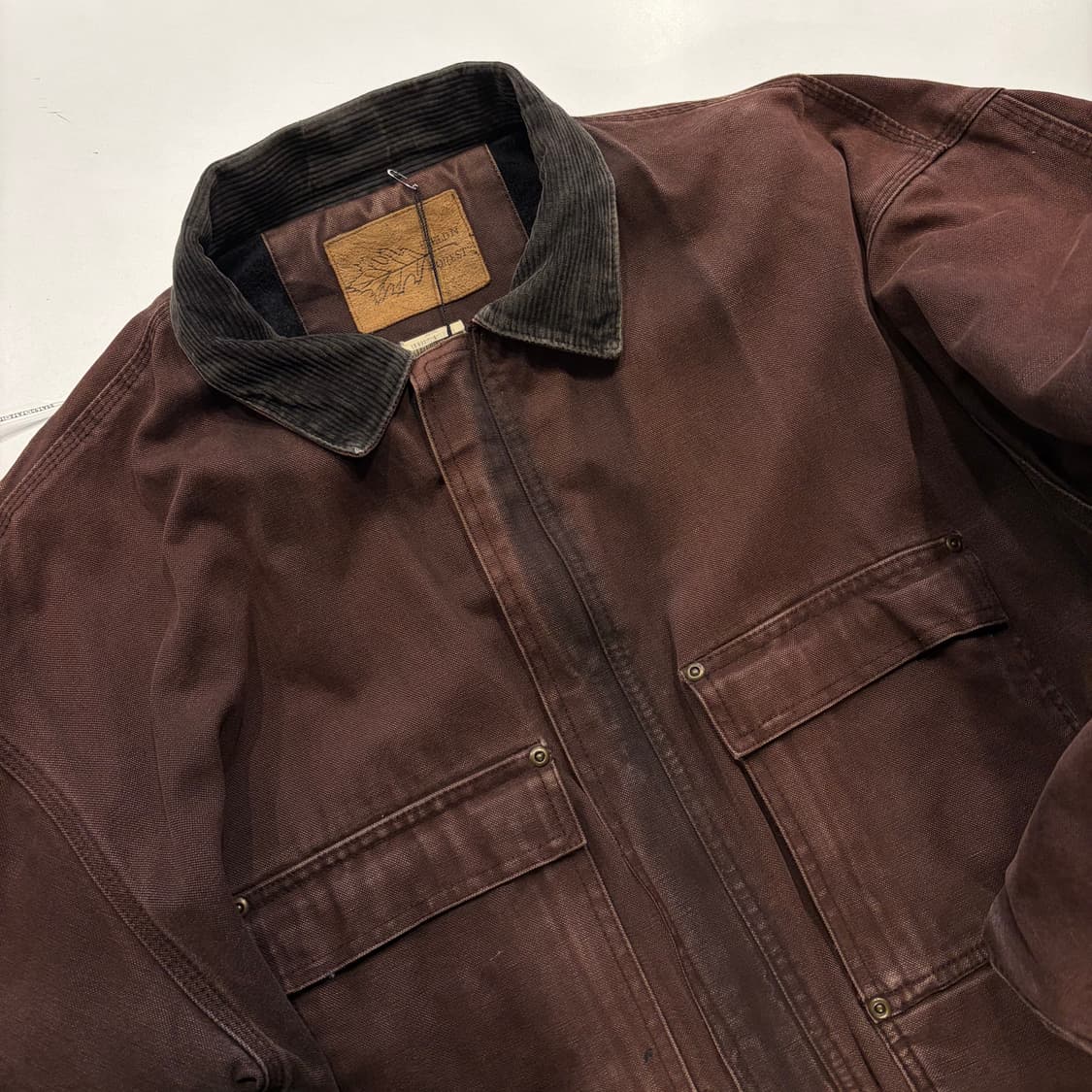 [2XL] 90s Field N Forest 워크 자켓 브라운 D501 상품이미지3