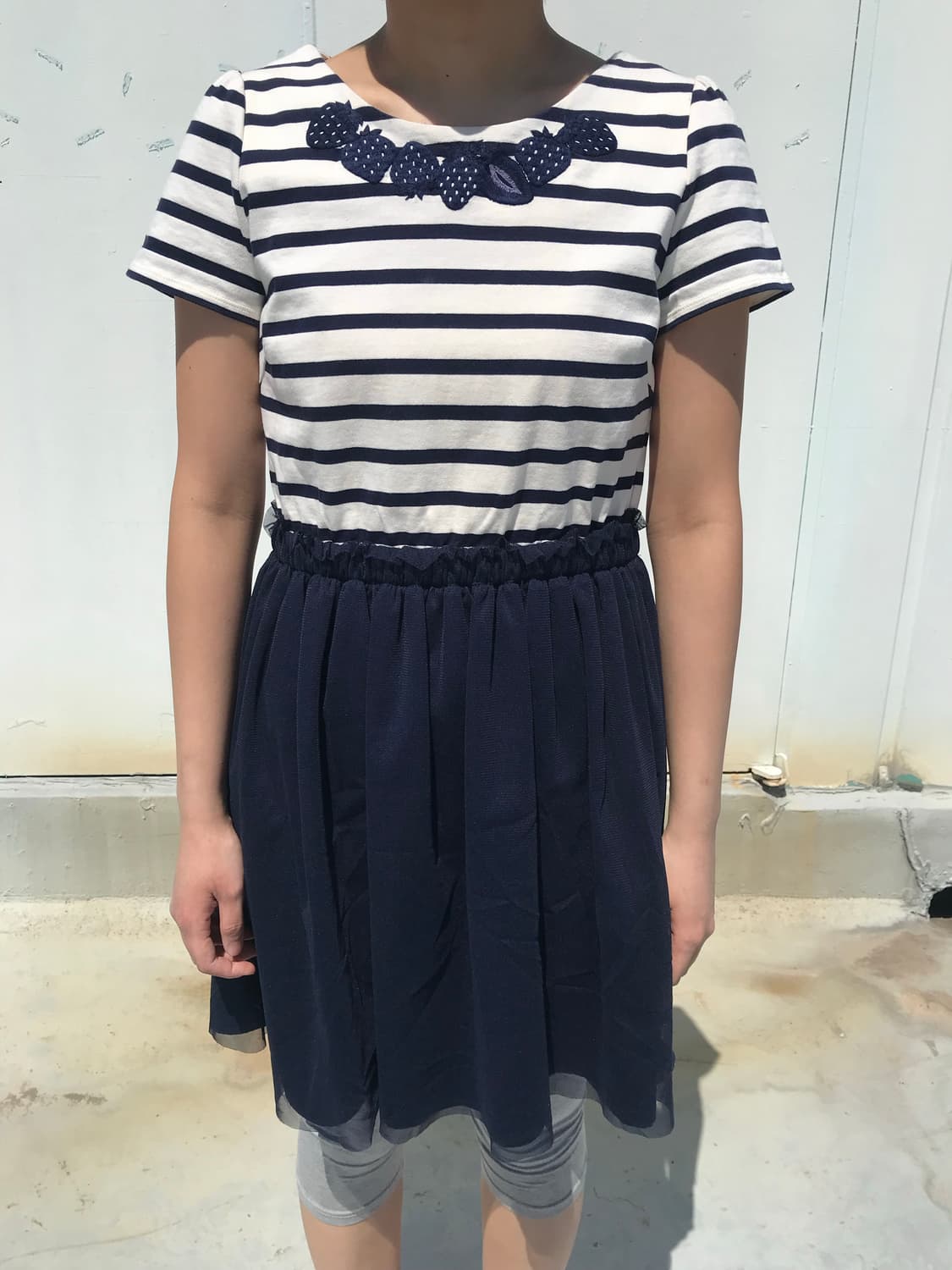 DOLLY GIRL by ANNA SUI 딸기 스트라이프 원피스 상품이미지5