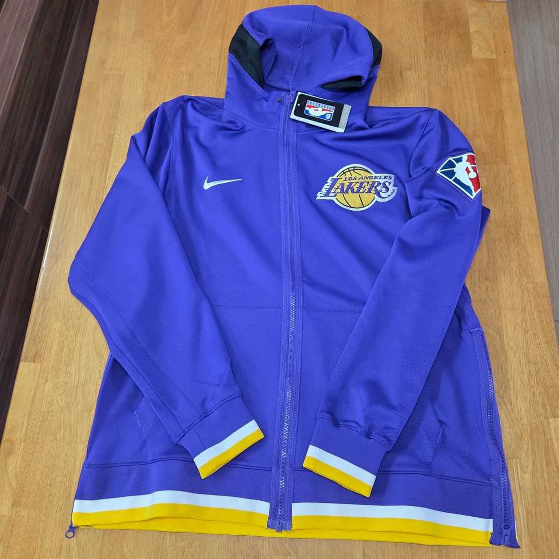 L 나이키 LA레이커스 집업 NBA 상품이미지1