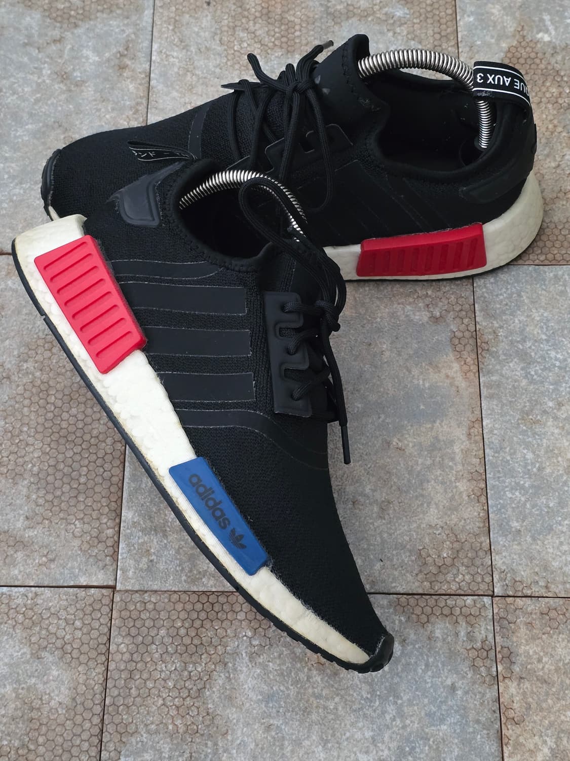(265)아디다스 nmd r1 코어 블랙 상품이미지7