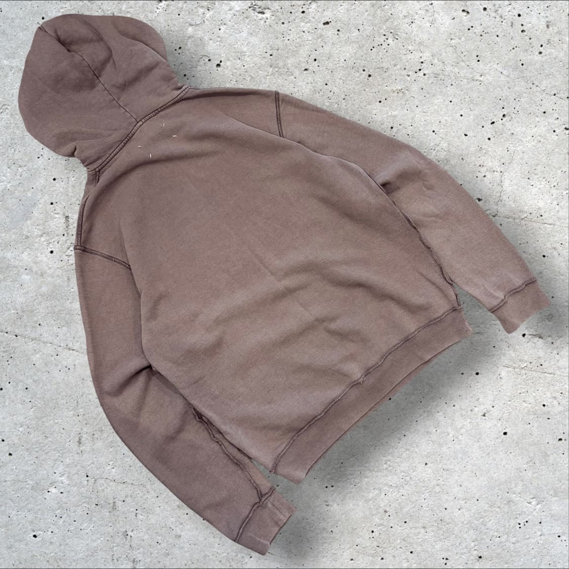 [48] 19ss 마르지엘라 리버스 브라운 후드티 B283 상품이미지2