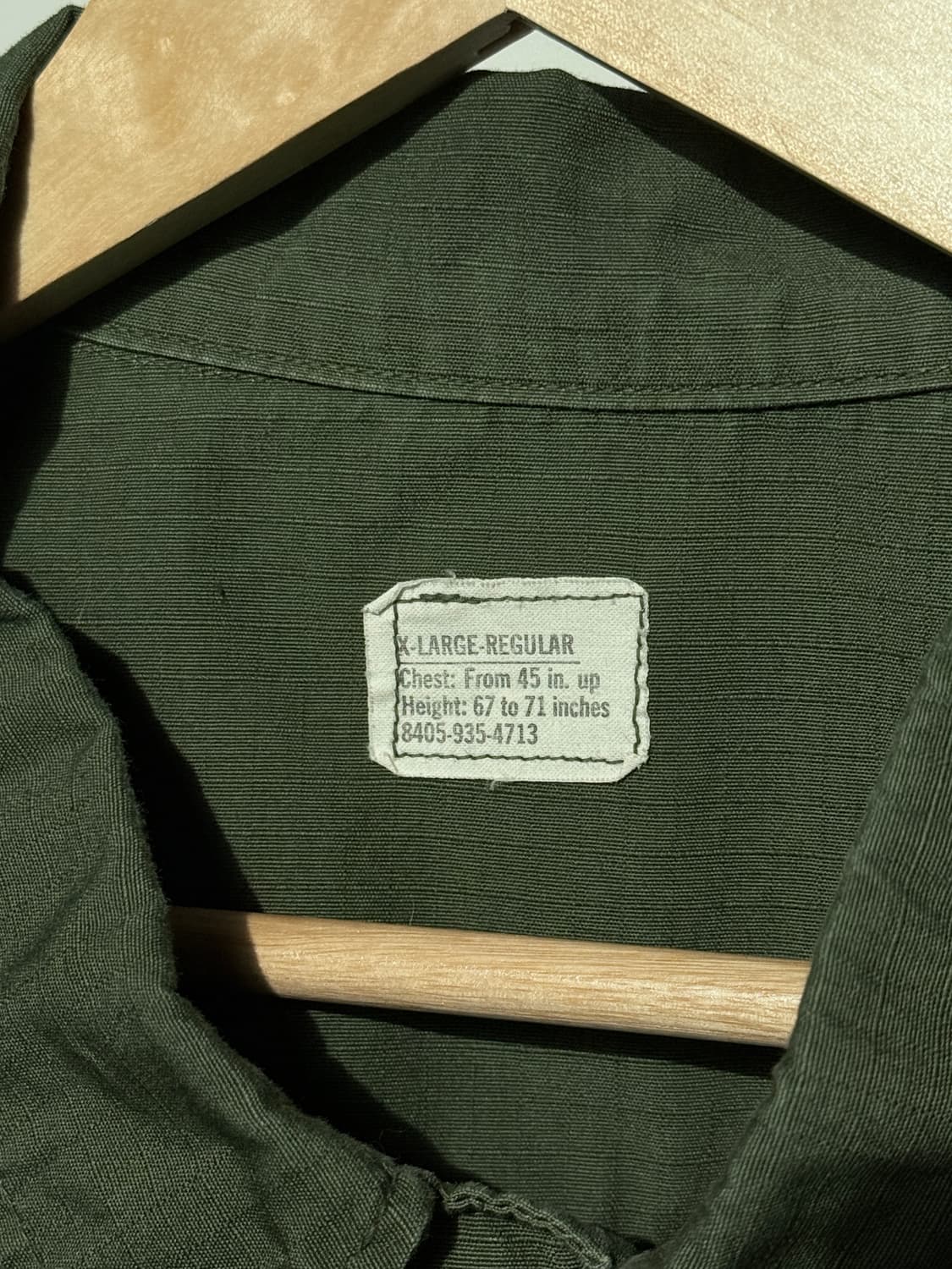 (XL) 60s OG 5세대 립스탑 정글 퍼티그 자켓 상품이미지3