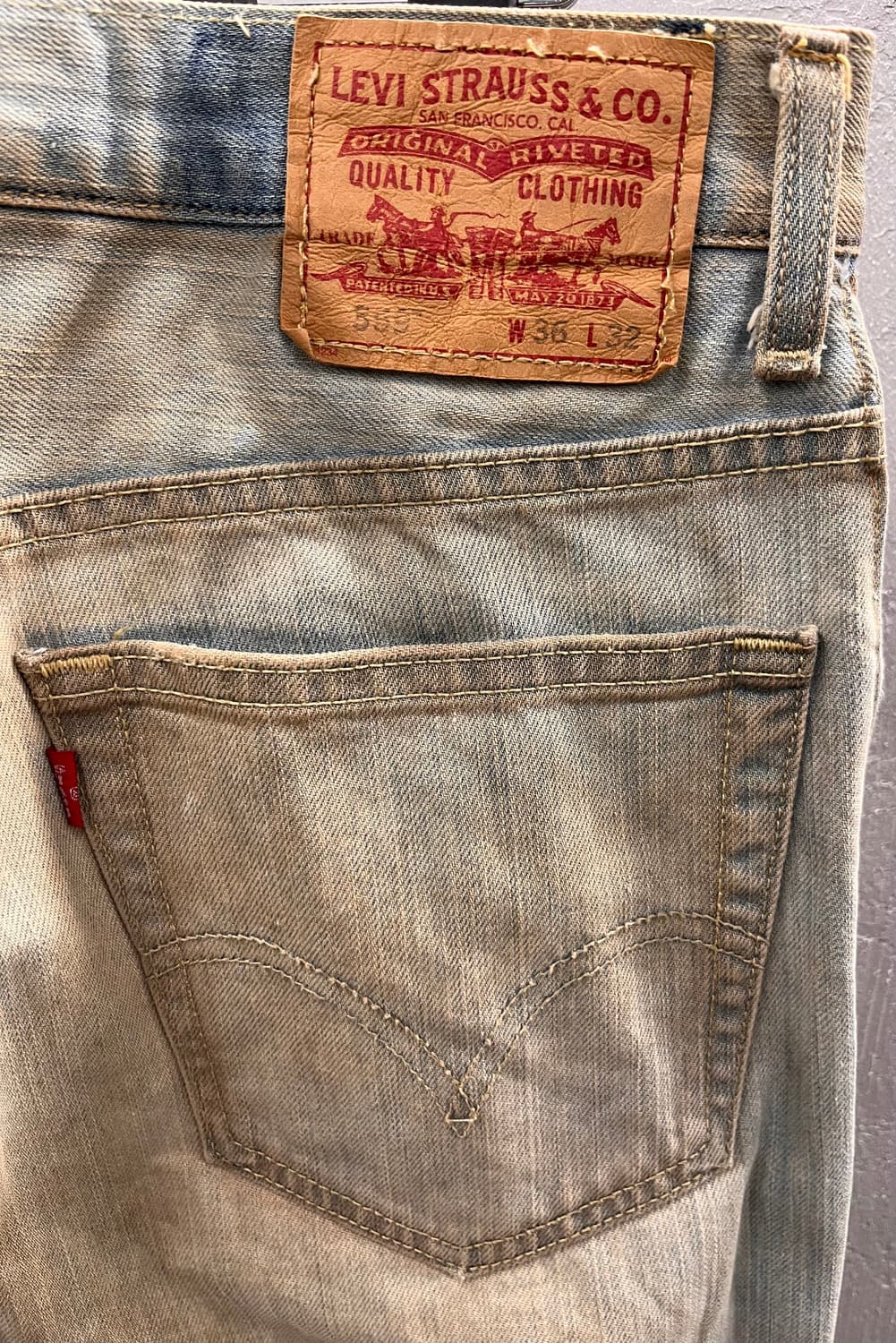 리바이스 559 릴렉스 스트레이트 데님 W36 상품이미지3