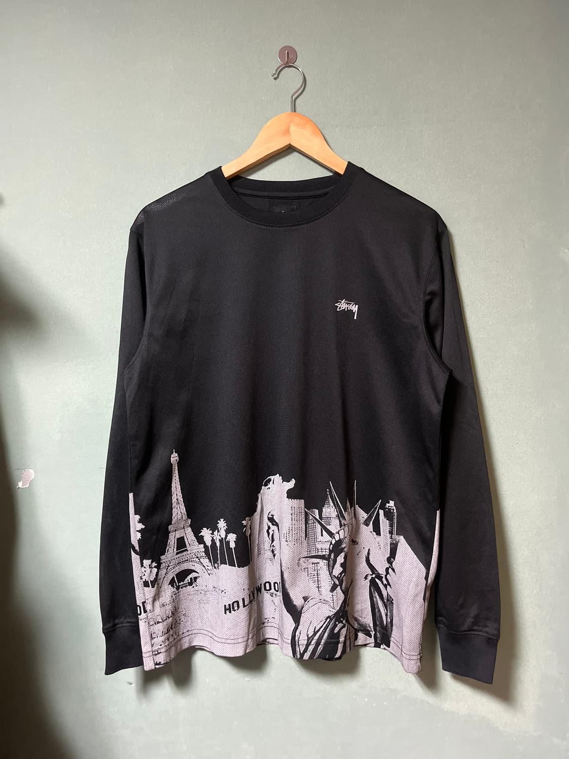 Stussy All Cities Mesh longsleeve  Tee   상품이미지1