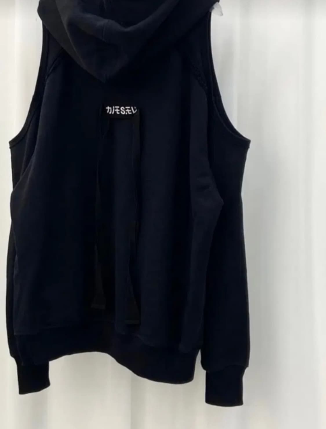 디젤 오픈숄더 후드티 상품이미지4