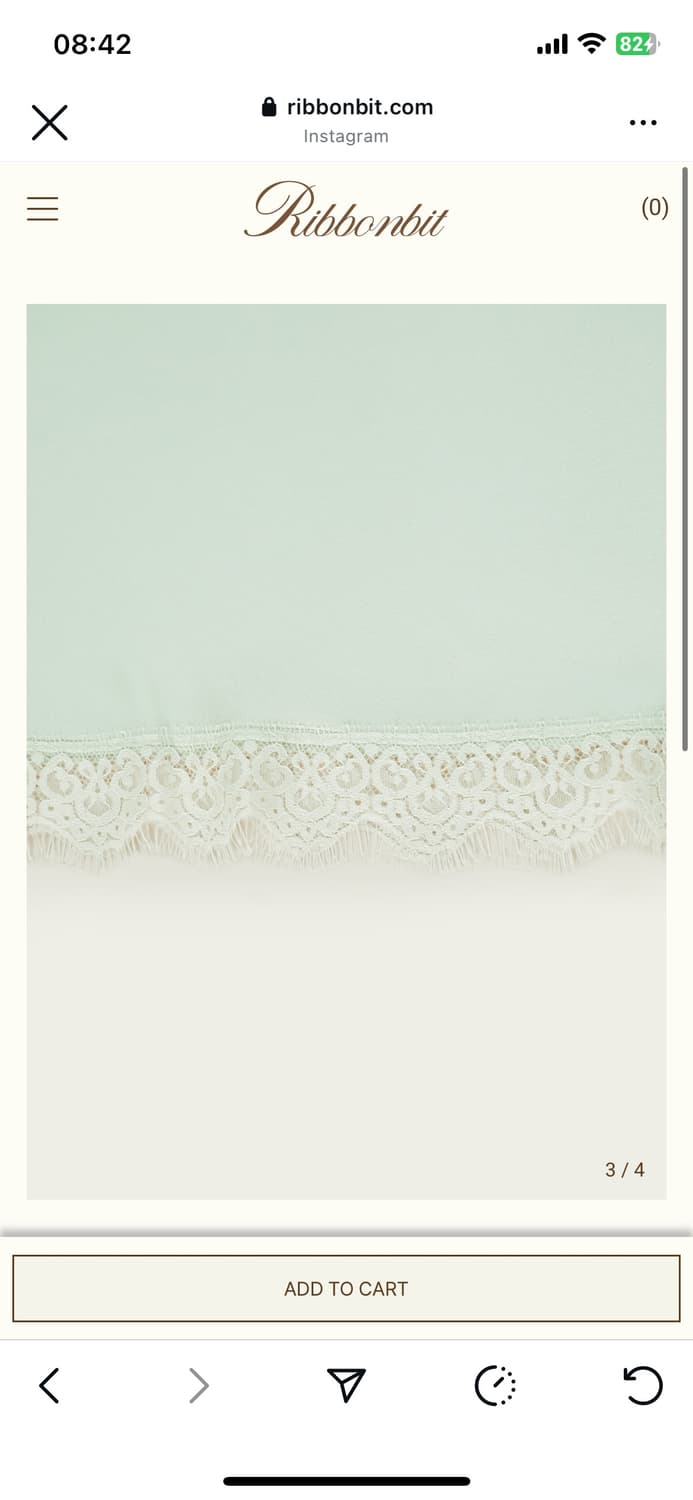 리본빛 Tuzu Skirt - Mint 상품이미지3
